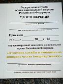 Знак нагрудный ФСВНГ ( Росгвардия ) РФ ОТЛИЧНИК СЛУЖБЫ в авиационных воинских частях (подразделениях) (2301635) - ВОЕНТОРГ ТЫЛОВИК