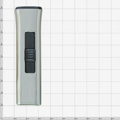 Зажигалка электронная с зарядкой от USB черная (4403150) - HAKKI.RU