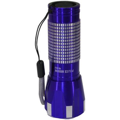 Фонарь LED Flashlight светодиодный Police 80000W YB-922 синий (3311957) - HAKKI.RU