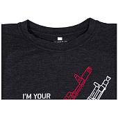 Футболка КАЛАШНИКОВ детская с символикой I'm your father автомат серая (1208266) - ВОЕНТОРГ ТЫЛОВИК