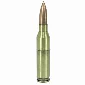 Зажигалка настольная Патрон газовая 140 мм золотистая (4403977) - ВОЕНТОРГ ТЫЛОВИК