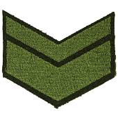 Знак - годичка ( нашивка шеврон ) нарукавный за выслугу лет ( по годам службы ) 6 лет полевой вышитый (2508081) - ВОЕНТОРГ ТЫЛОВИК