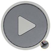 Нашивка ( шеврон патч patch ) тактическая PLAY 3D PVC ( пластизоль ) на липучке 4,5х4,5 серая (2504213) - ВОЕНТОРГ ТЫЛОВИК