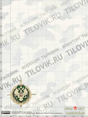Эмблема ( знак ) петличная ( петлица ) Пограничная служба ФСБ золотистая (2102186) - HAKKI.RU