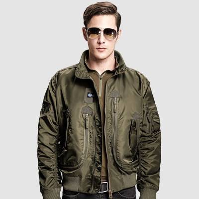 Куртка ( бомбер ) 726 GEAR демисезонная коричневая (1105114) - HAKKI.RU