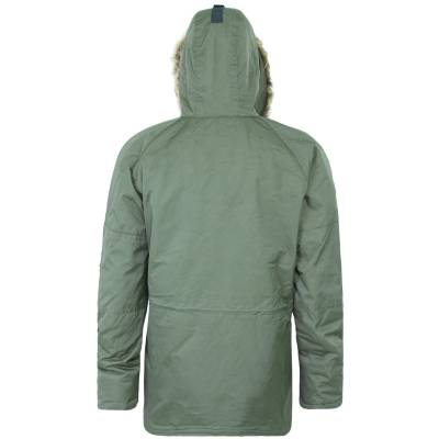 Куртка 726 GEAR аляска с меховым воротником оливковая (1105945) - HAKKI.RU