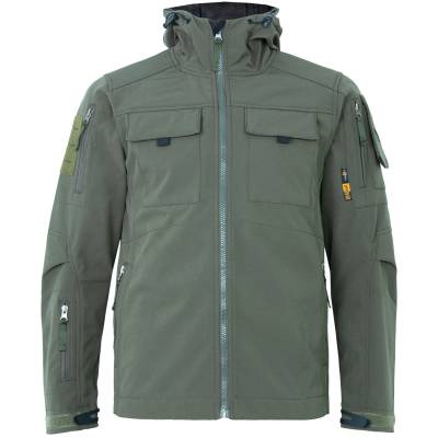 Куртка 726 GEAR SoftShell тактическая демисезонная ветровлагозащитная мембрана оливковая (1105170) - HAKKI.RU