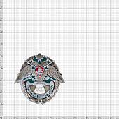 Знак нагрудный За 200 выходов на границу закрутка (2301852) - ВОЕНТОРГ ТЫЛОВИК