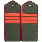 Погоны Красной Армии на гимнастерку Сержант времен ВОВ образца 1941-1945 малиновый кант (2222005) - ВОЕНТОРГ ТЫЛОВИК