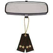 Вымпел мини в авто погоны вышитые Подполковник ВС РФ (4501029) - ВОЕНТОРГ ТЫЛОВИК