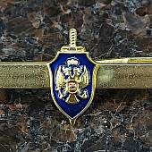 Заколка ( зажим закрепка ) для галстука ФСБ России латунная (2111997) - ВОЕНТОРГ ТЫЛОВИК