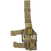 Кобура TAC набедренная для пистолета тактическая Classic SWAT открытая универсальная камуфлированная camo-multi (3203010) - ВОЕНТОРГ ТЫЛОВИК