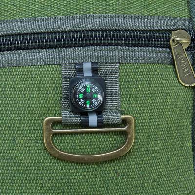 Рюкзак брезентовый Sport 40х32х12 оливковый (3306185) - HAKKI.RU