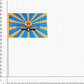 Флаг ВВС СССР 15х22 (4705032) - ВОЕНТОРГ ТЫЛОВИК