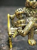 Статуэтка ( скульптура ) Кот Бегемот на скамейке бронзовая (4415112)  - ВОЕНТОРГ ТЫЛОВИК