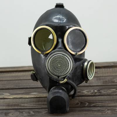 Маска противогаза гражданского ГП-7Б уставного черная (3211034) - HAKKI.RU
