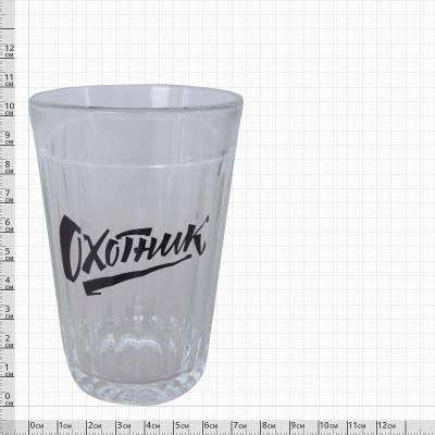 Стакан граненый прикольный Охотник (4609100) - HAKKI.RU