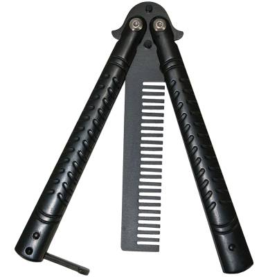 Расческа - бабочка Benchmade складная черная (3508006) - HAKKI.RU