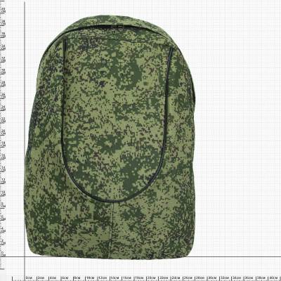 Рюкзак городской камуфлированный 40х25х10 12 л цифра зеленая (3306806) - HAKKI.RU