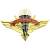 Знак нагрудный Классность ВДВ 2 класс закрутка (2301193) - HAKKI.RU