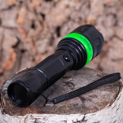 Фонарь LED карманный светодиодный zoom черный (3311997) - HAKKI.RU