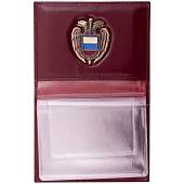 Обложка ( портмоне ) для автодокументов с жетоном ФСО России бордовая (4204011) - ВОЕНТОРГ ТЫЛОВИК