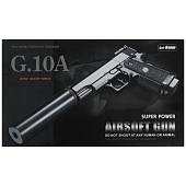 Пистолет GALAXY пневматический страйкбольный Colt 1911 PD с глушителем магазин 10 шт калибр 6 мм (3219053) - ВОЕНТОРГ ТЫЛОВИК
