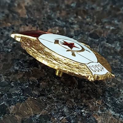 Знак нагрудный Военное училище пожарно-интендантское СССР закрутка (2301926) - HAKKI.RU