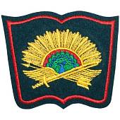 Нашивка ( шеврон ) на рукав Серпуховской военный институт РВСН 10х9 вышитая морская волна (2503701) - ВОЕНТОРГ ТЫЛОВИК