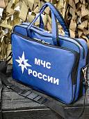 Сумка ( портфель ) МЧС РОССИИ для документов 40х30х15 18 л синяя (3310376) - ВОЕНТОРГ ТЫЛОВИК