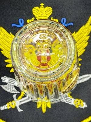 Стакан граненый с символикой ФСИН РОССИИ (4609191) - HAKKI.RU
