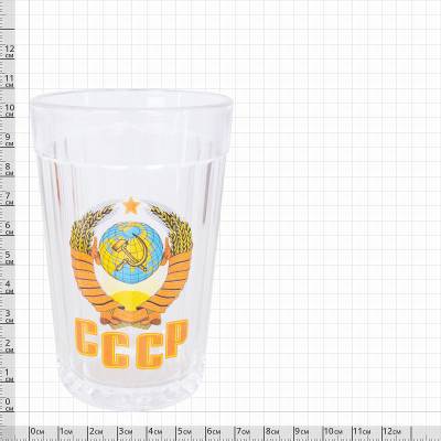 Стакан граненый с символикой Герб СССР (4609015) - HAKKI.RU