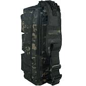Рюкзак TAC тактический однолямочный камуфлированный 15х53х23 20 л camo-multi черный (3306958) - ВОЕНТОРГ ТЫЛОВИК