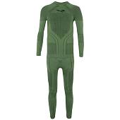 Термобелье NordKapp AVI-OUTDOOR мужское STERK SL 9455 бесшовное фуфайка+кальсоны хаки (1206052) - ВОЕНТОРГ ТЫЛОВИК