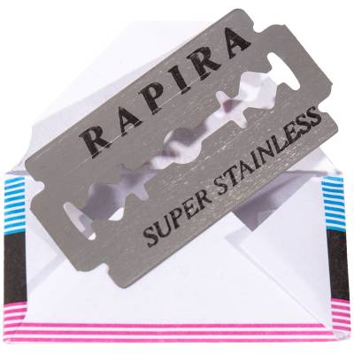 Лезвие для бритья RAPIRA Super Stainless 10 штук (3502002) - HAKKI.RU