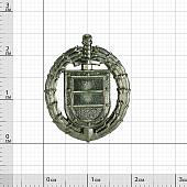 Эмблема ( знак ) петличная ( петлица ) ФСО России защитная (2102075) - ВОЕНТОРГ ТЫЛОВИК
