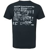 Футболка 726 GEAR мужская Мilitary athletic shooting club черная (1214009) - ВОЕНТОРГ ТЫЛОВИК