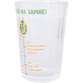 Стакан граненый с символикой ПС ( Пограничная служба ) ФСБ России / Граница на замке (4609012) - ВОЕНТОРГ ТЫЛОВИК