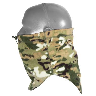 Шарф - нагрудник зимний флисовый камуфлированный camo-multi (1610017) - HAKKI.RU