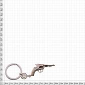 Брелок Револьвер (серебро 925) вес 14,5 г (4402029) (Выведен из продажи) - ВОЕНТОРГ ТЫЛОВИК
