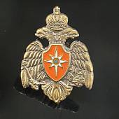 Знак фрачный МЧС России 13х16 мм золотистый (2302997) - ВОЕНТОРГ ТЫЛОВИК