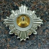 Знак нагрудный За отличие в службе ГИБДД 2 степени закрутка серебристый (2301086) - ВОЕНТОРГ ТЫЛОВИК