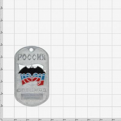 Жетон Россия Спецназ (2103051) - HAKKI.RU