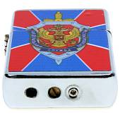 Зажигалка ФСБ Холодная голова, горячее сердце (бензин) (4403161) - ВОЕНТОРГ ТЫЛОВИК
