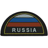 Нашивка ( шеврон ) на рукав МЧС России жаккардовая полукруг триколор (2503255) - ВОЕНТОРГ ТЫЛОВИК