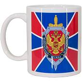 Кружка с символикой ФСБ России / Верность долгу, преданность отчизне! белая (4601022) - ВОЕНТОРГ ТЫЛОВИК