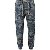 Брюки ( штаны ) Abercrombie & FItch мужские карго демисезонные на резинке c боковыми карманами камуфлированные нато (1101816) - ВОЕНТОРГ ТЫЛОВИК
