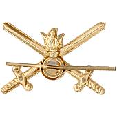 Эмблема ( знак ) петличная ( петлица ) Сухопутных войск золотая (2102066) - ВОЕНТОРГ ТЫЛОВИК