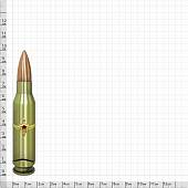 Зажигалка патрон с символикой ВВС СССР малая газовая золотистая (4403121) - ВОЕНТОРГ ТЫЛОВИК