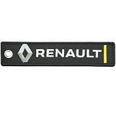 Брелок автомобильный марка RENAULT ( РЕНО ) вышитый полоса ( лента ) 13х3 черный (4402458) - ВОЕНТОРГ ТЫЛОВИК
